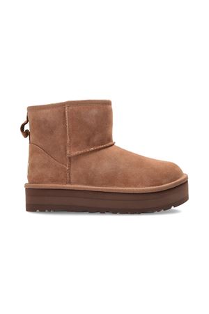 brown leather ankle-boots UGG KIDS | 1143700KRYK